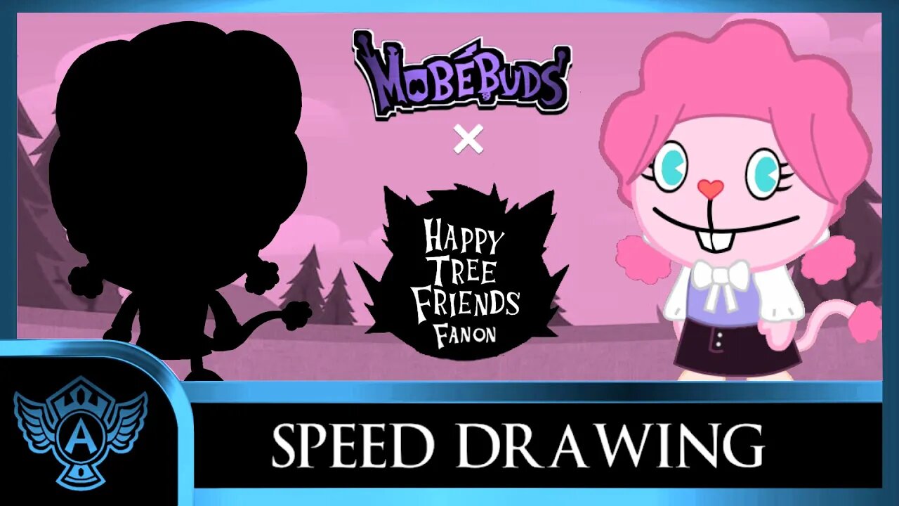 Speed Drawing: Happy Tree Friends Fanon - Maylin | Mobebuds Style