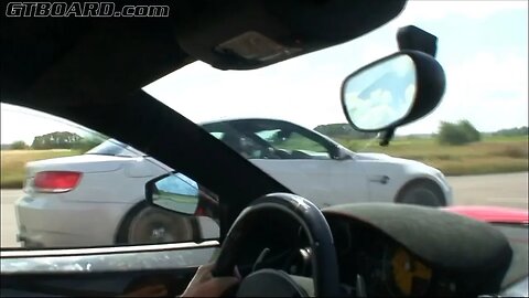 BMW M3 Convertible DKG vs Ferrari 430 Scuderia