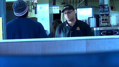 SkeeterJean FAKE MCDONALD'S EMPLOYEE PRANK