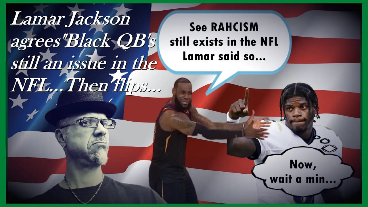 WN...RAVEN'S QB "NFL STILL RAHCIST TOWARDS BLACK QB'S..." OH OH!!!