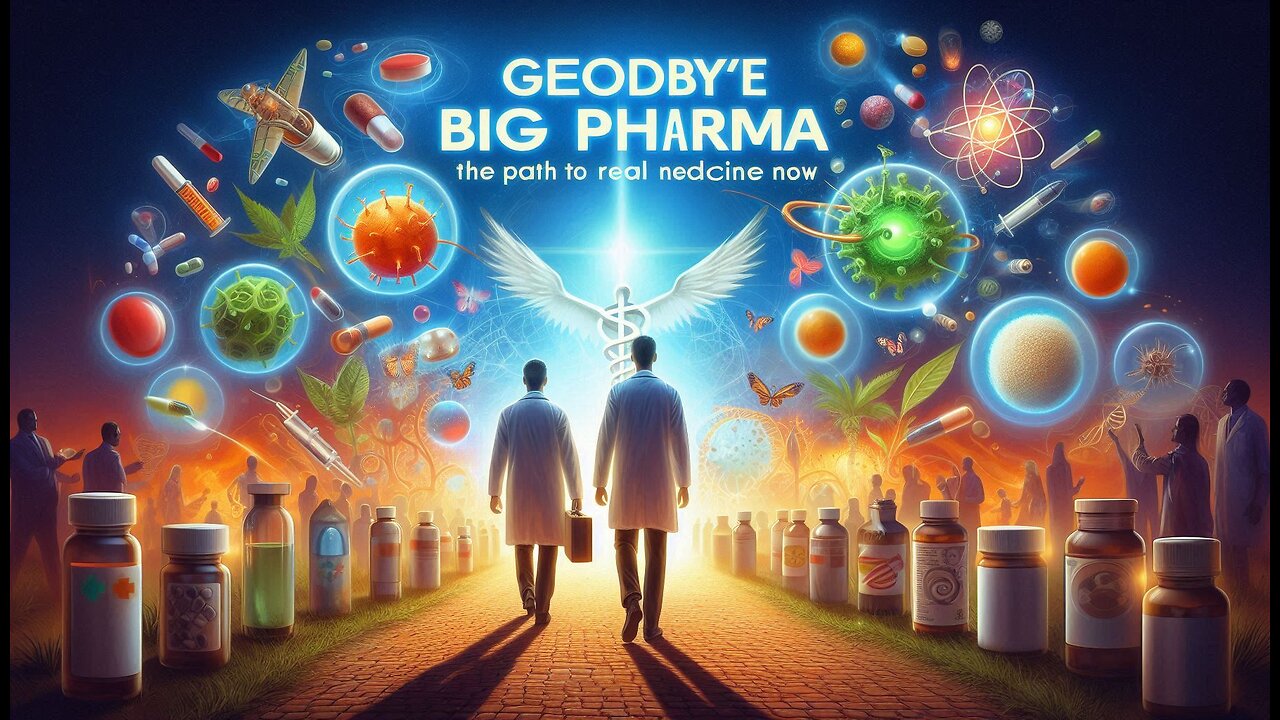Goodbye Big Pharma: The Path to Real Medicine Begins Now. Are We Ready for the Change?