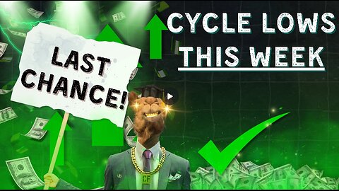 Cycle Lows THIS WEEK
