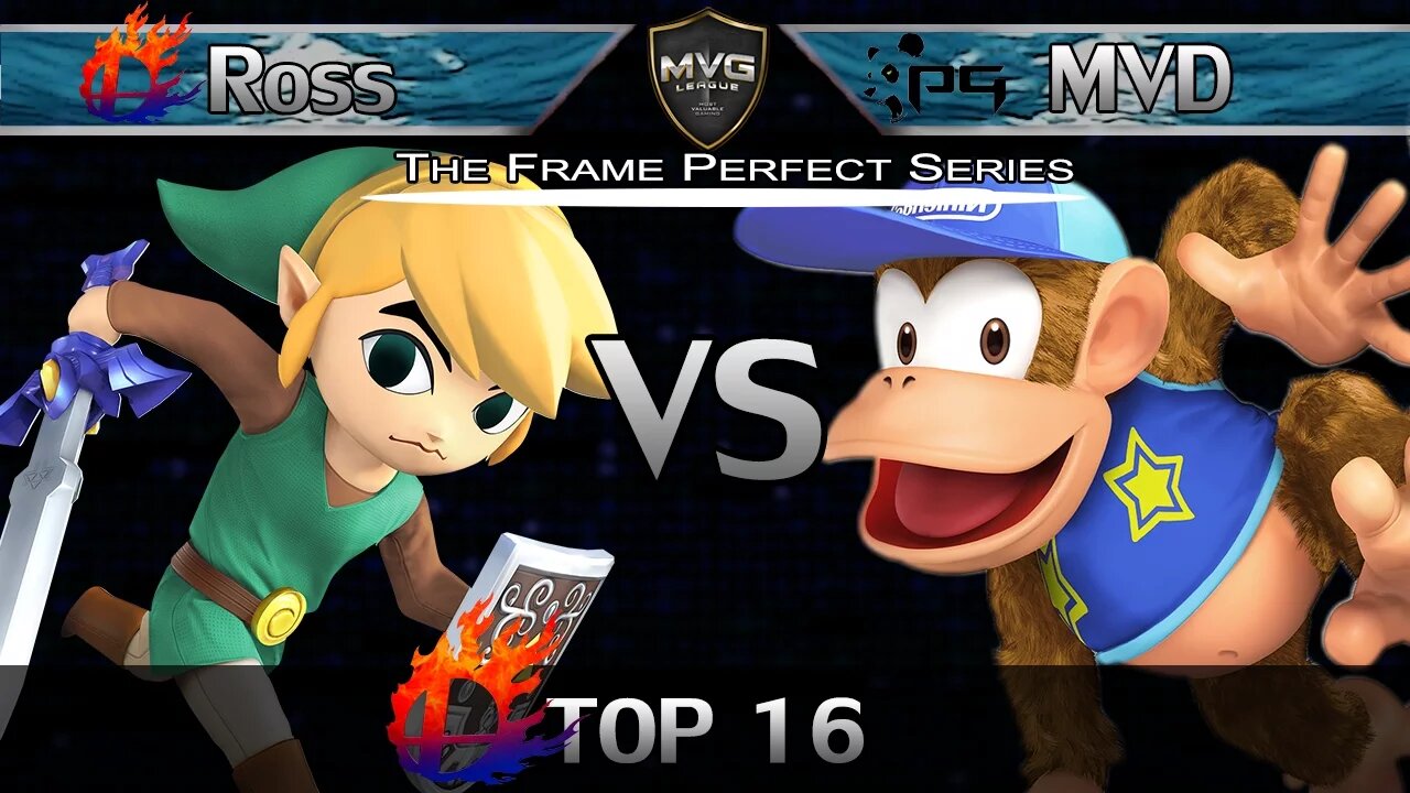 VGR|Ross (Toon Link) vs. PG|MVD (Diddy) - Top 16 Winners - FPS
