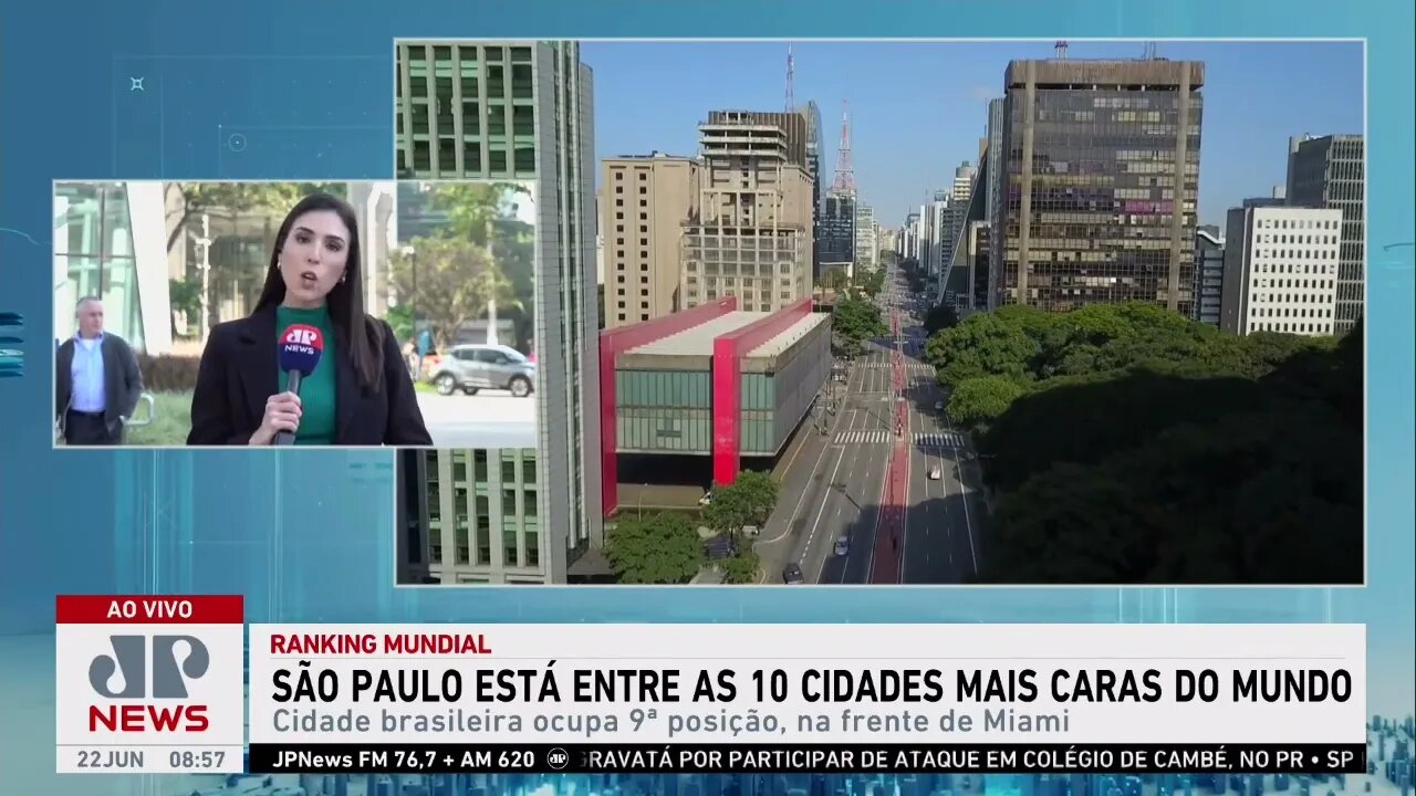 São Paulo está entre as 10 cidades mais caras do mundo