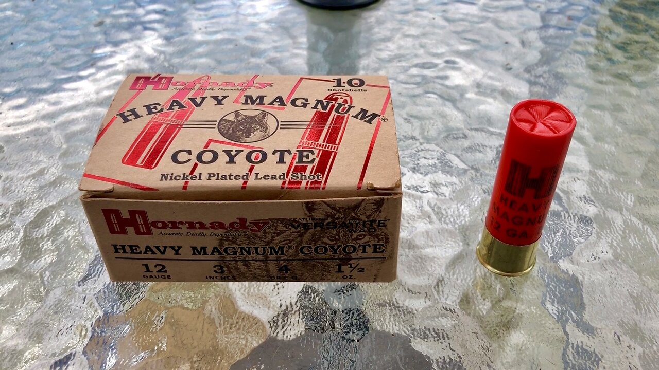 Hornady Heavy Magnum Coyote 12 Gauge 3” 1.5 Ounces Lead BB - Breakdown