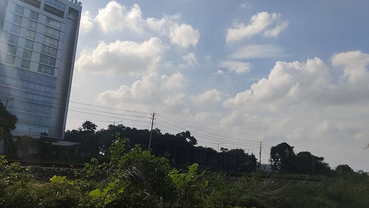 Beautiful sky and beautiful cloud.