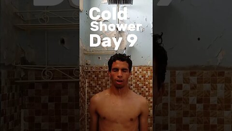 Cold Shower Day 9 ✌️ #coldshower #workout