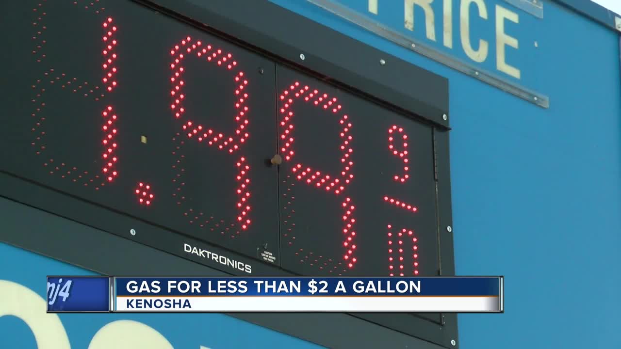 The cheapest gas in Wisconsin is right here in Kenosha