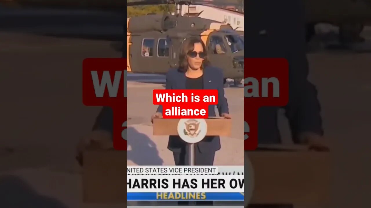 Kamala Harris Thinks North Korea is an Ally #joebiden #joebidenforpresident #kamalaharris