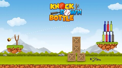 Knock Down Bottles |Forest World Gameplay |level 21 to 25| Andriod gaming land