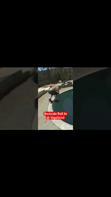 How to Backside Roll In #skateboarding #poolskateboarding #poolskating #howtoskate #learntoskate