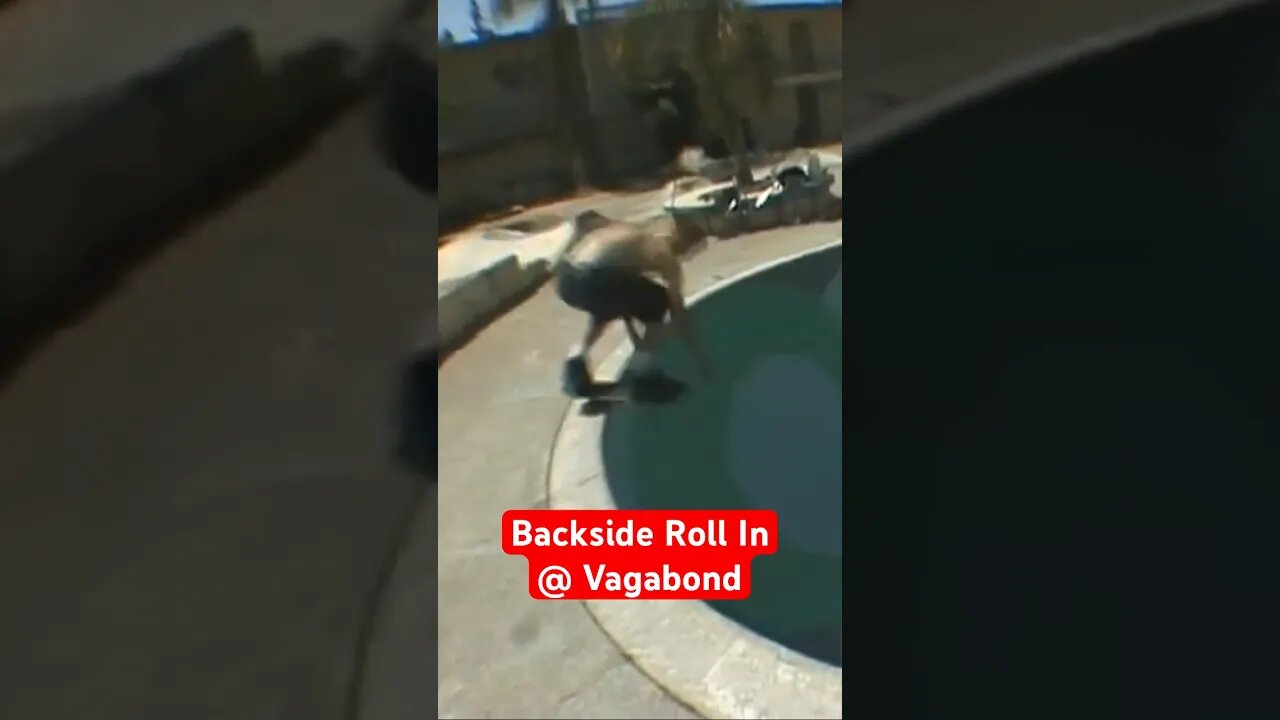 How to Backside Roll In #skateboarding #poolskateboarding #poolskating #howtoskate #learntoskate