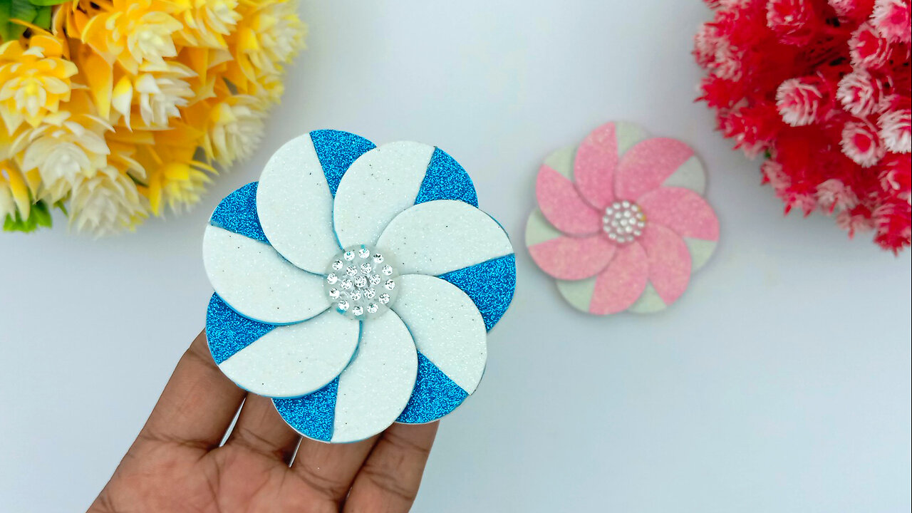 DIY Handmade Crafts Idea || Glitter Foam Sheet Craft Ideas