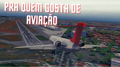 Simulador de avião pra celular com ótimo gráfico