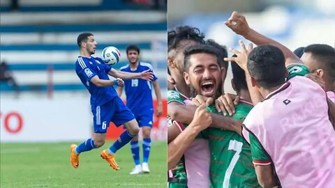 অতিরিক্ত মিনিটে ১ গোলে পিছিয়ে আছে বাংলাদেশ কুয়েতের বিপক্ষে সাফে