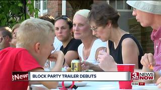 Party trailer debuts on National Night Out