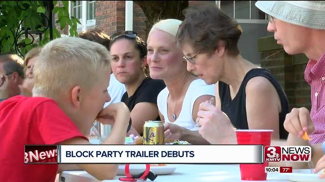 Party trailer debuts on National Night Out