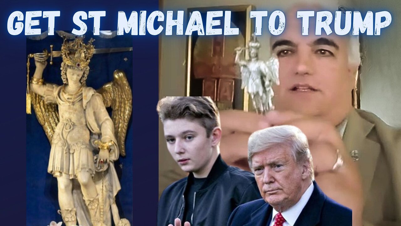 The Inspiration to Get a St. Michael Statue to Trump and More: Oscar Delgado explains