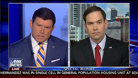 Rubio discusses Iran and Venezuela on Fox News’ Special Report