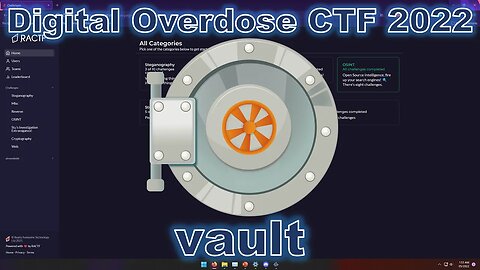 Digital Overdose CTF 2022: vault