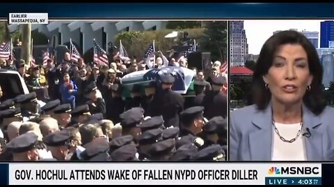 NY Governor Responds To Being Kicked Out Of Funeral For NYPD Officer Diller