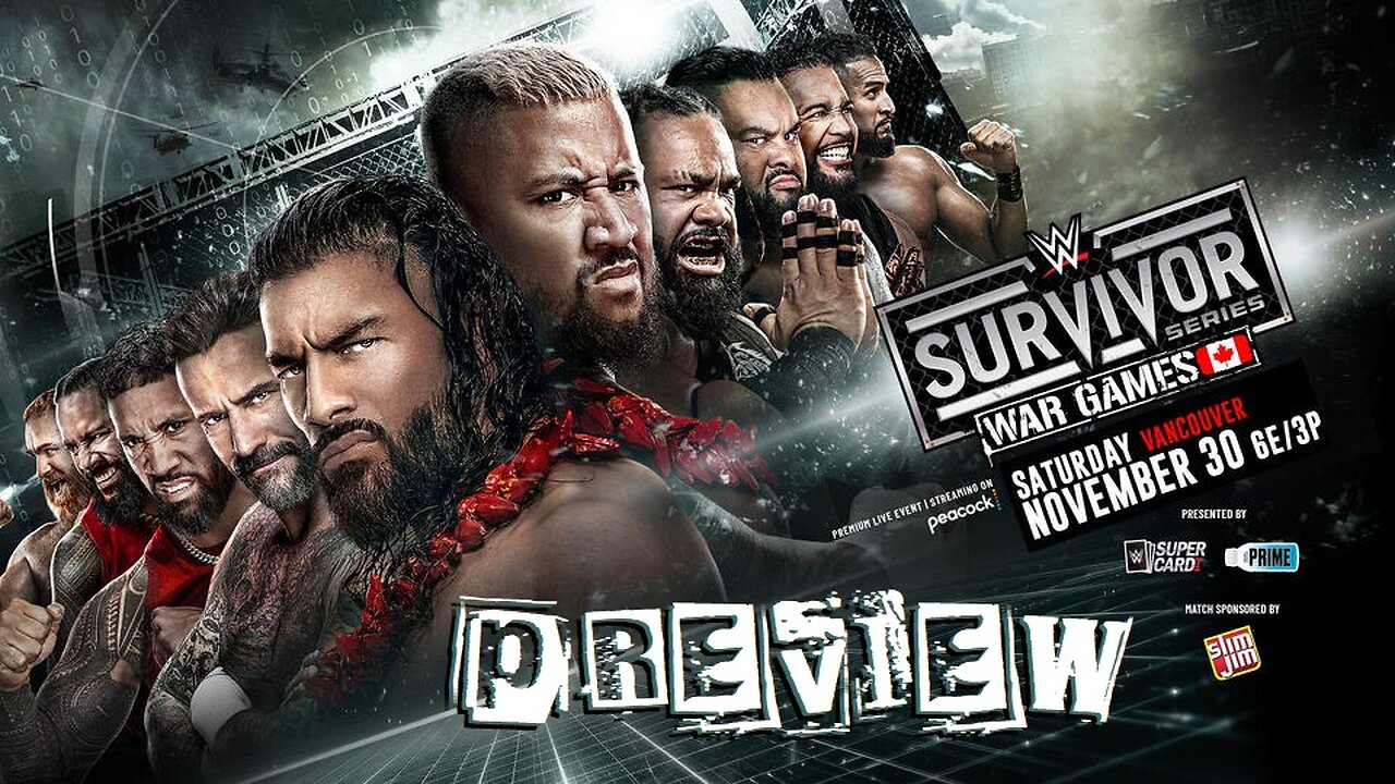 WWE SURVIVOR SERIES WARGAMES VANCOUVER 2024 & TNA TURNING POINT 2024 : GET HYPED
