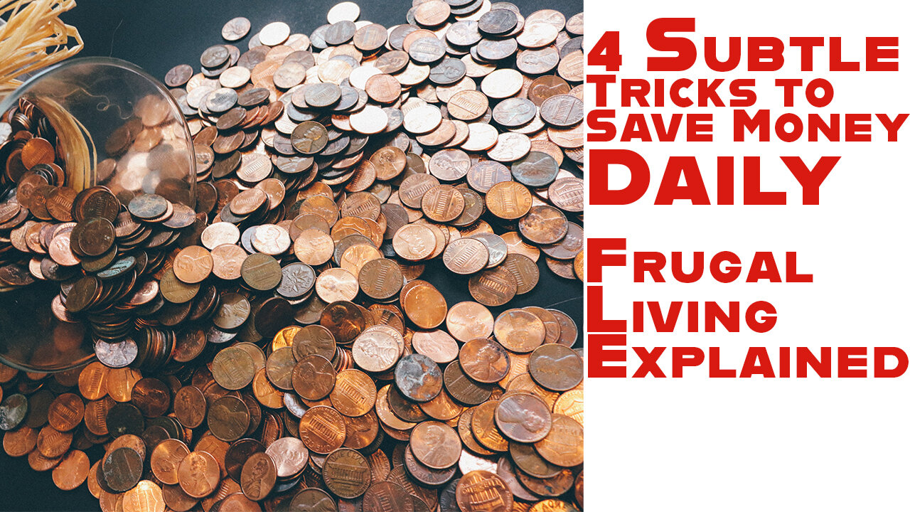 4 ESSENTIAL Tips from a PENNY PINCHER to Save Money DAILY