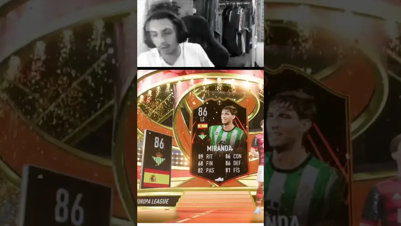 Sou #realbetis desde criancinha agora 🤣 #fifa23