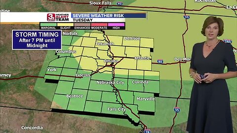Jennifer's Tuesday Forecast
