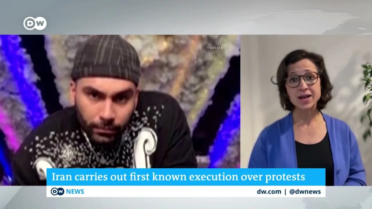 After first known execution over protests in Iran- Unrest likely to 'get worse' - DW News