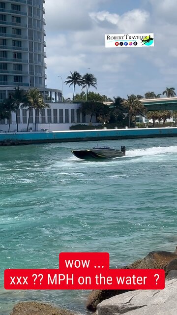 wow ... xxx ?? MPH on the water ?