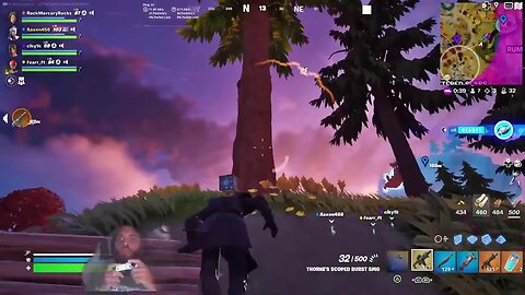 Fortnite with Rock Mercury