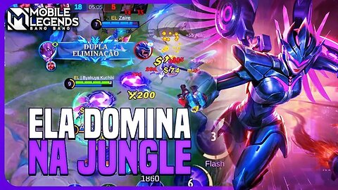 ESSA HEROÍNA É BOA NA JUNGLE E NINGUÉM USA | KARRIE | MLBB