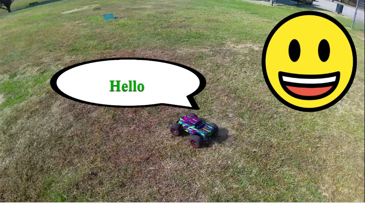 RC Super Mean Machine Jumping Ramps At The Park Part 2 (Hope I Don't Flip Over)