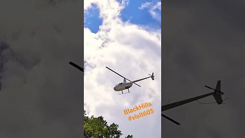 #blackhills helicopter rides are a fun way to see a portion of the #nationalforest