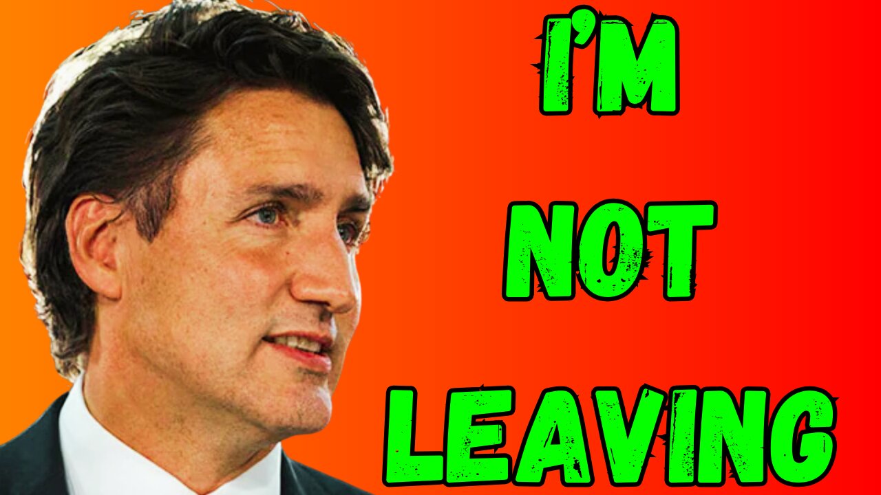 Will Justin Trudeau CONVINCE HIMSELF to REMAIN LPC Leader?