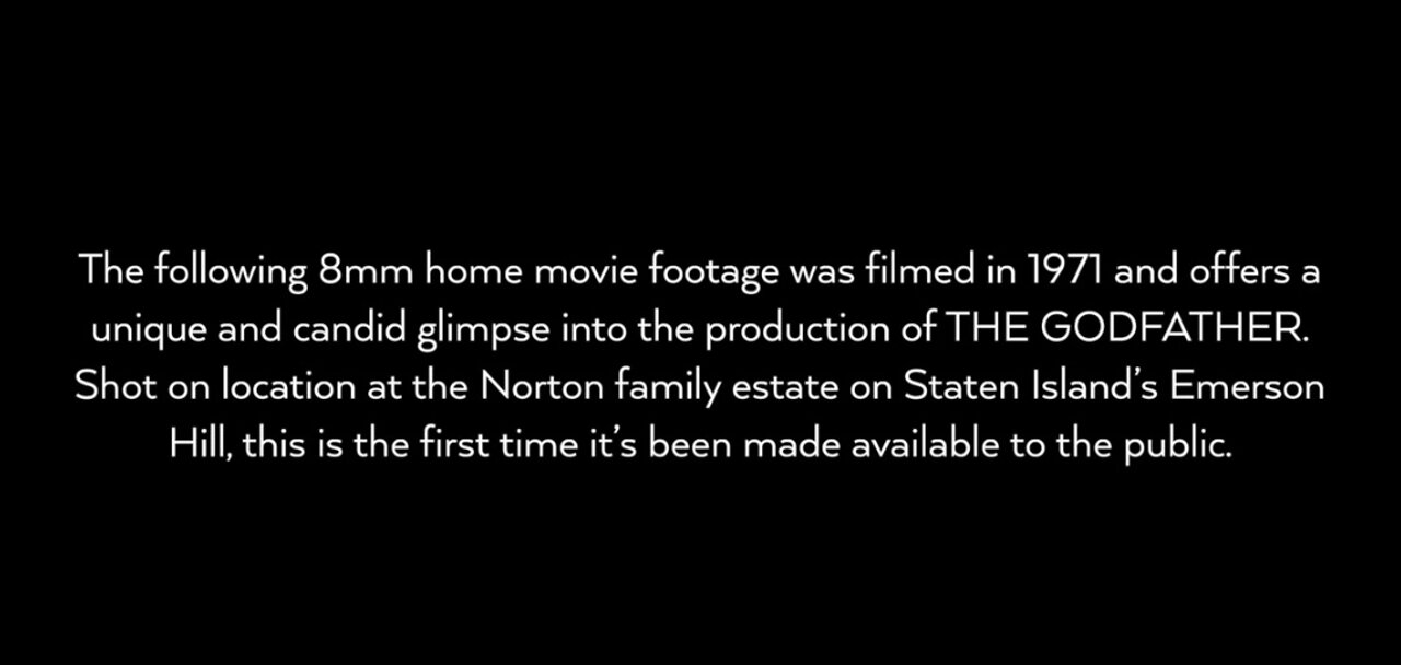 The Godfather: Home Movies (1971)