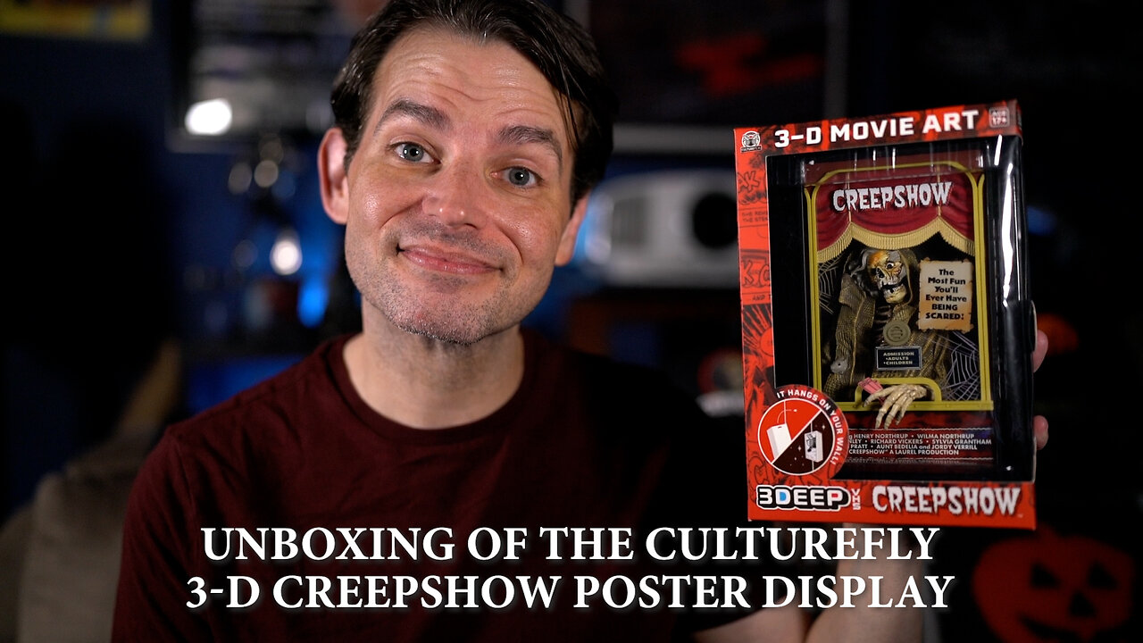 UNBOXING: Creepshow 3D Poster Display From CultureFly
