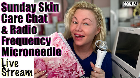 Live Sunday Skin care Chat & Plasma Perfecting RF Microneedle My Chin! Code Jessica500