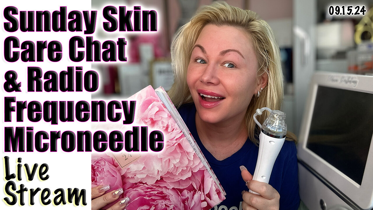 Live Sunday Skin care Chat & Plasma Perfecting RF Microneedle My Chin! Code Jessica500