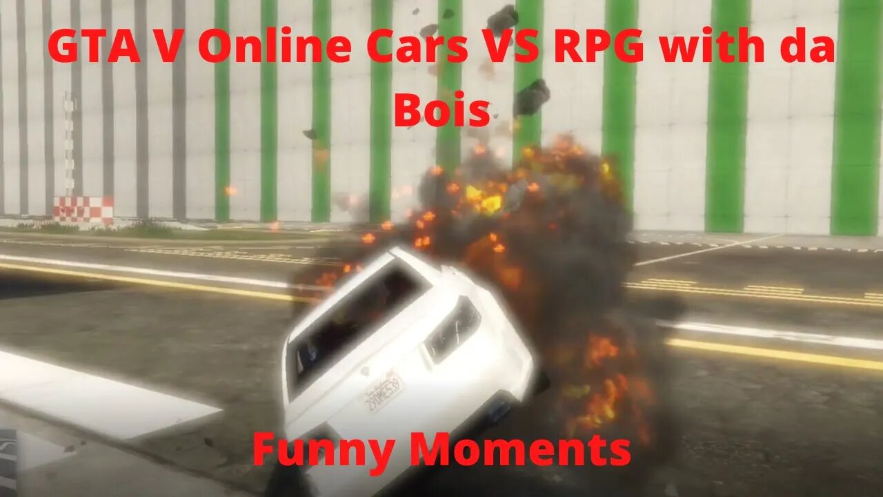 GTA V Online CARS VS RPG FUNNY MOMENTS! - GTA With The Crew