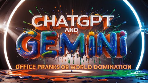 Office Pranks or World Domination? ChatGPT and Gemni's Hilarious Plan!