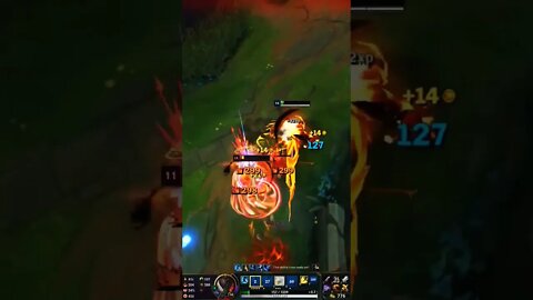 Dezukill vs Riven outplayed - league of legends #shorts