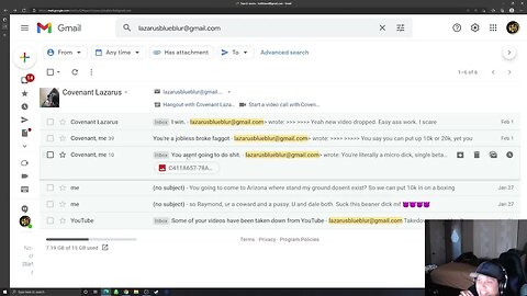 Low Tier Gods Covenant Lazarus EXPOSED for hiding emails, fake addresses [Low Tier Gucci Reupload]