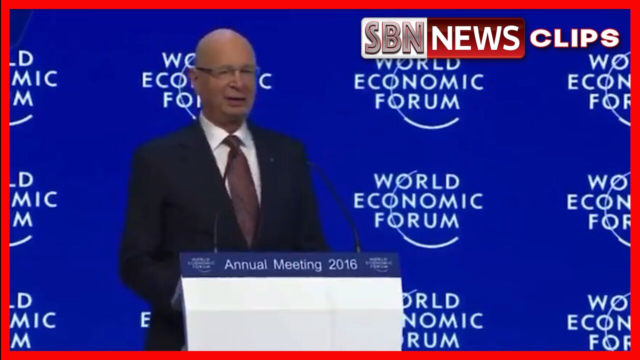 KLAUS SCHWAB ON TRUDEAU'S LOYALTY TO THE WORLD ECONOMIC FORUM & NOT TO THE CANADIAN PEOPLE. - 6054