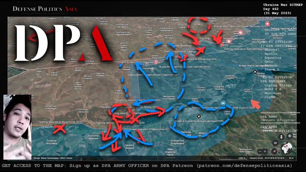 FIGHTING ON EAST SIDE OF OSKIL RIVER; Ukraine attack along Timkovka-Kotlyarivka line -Kupyansk Front
