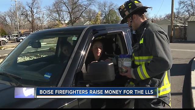 Boise firefighters fundraise for LLS