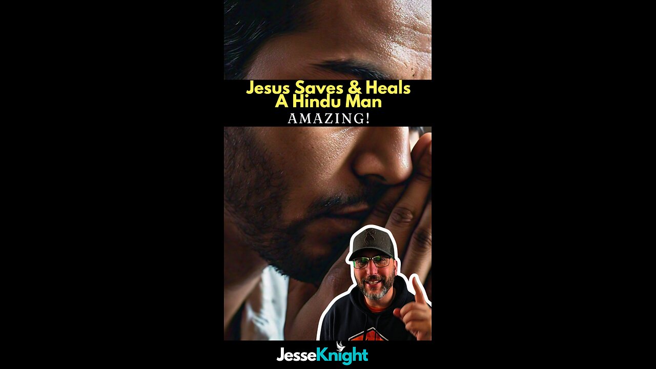 Jesus Saves & Heals A Hindu Man! 😮🥹 #faith #jesus #christ #god #gospel #truth #hindu