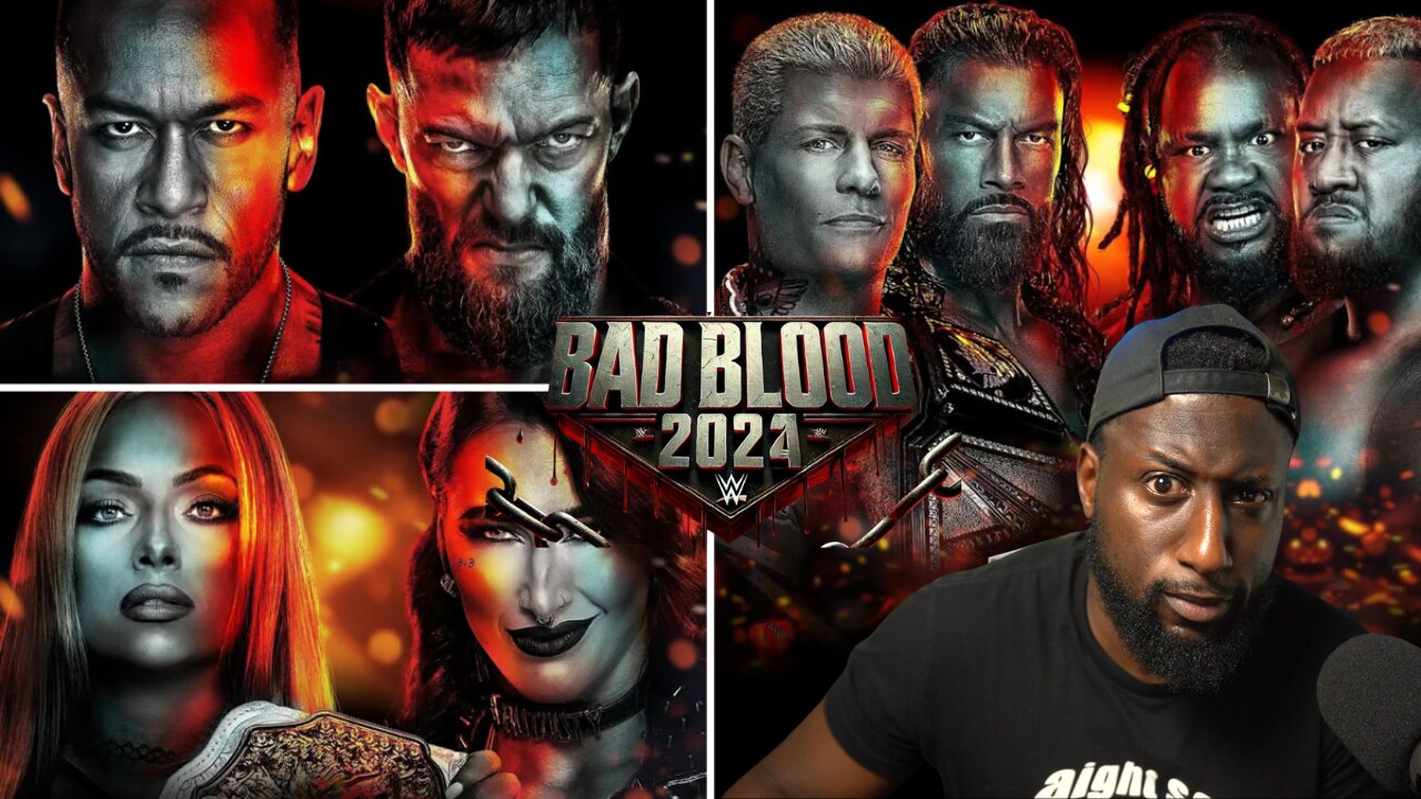 WWE Bad Blood | 2024 Crashout Season Comes To An End | Live Reaction & Commentary