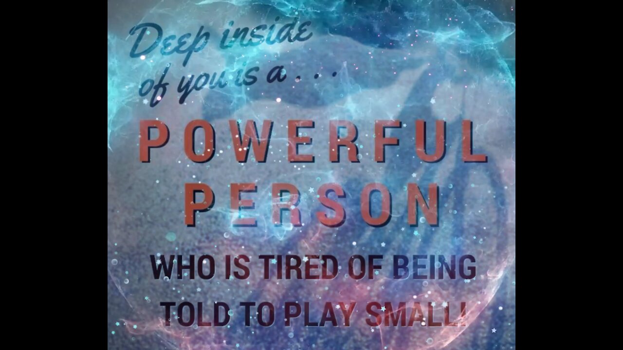 Look Inside of You!!!! God Made Us Powerful